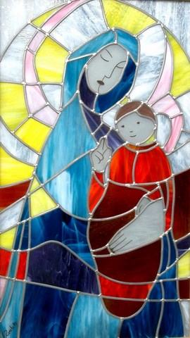 vierge vitrail