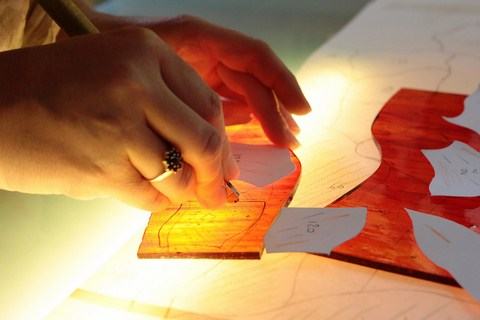 Savoir faire vitrail vitraux metier art artisanat vitrailliste verrier
